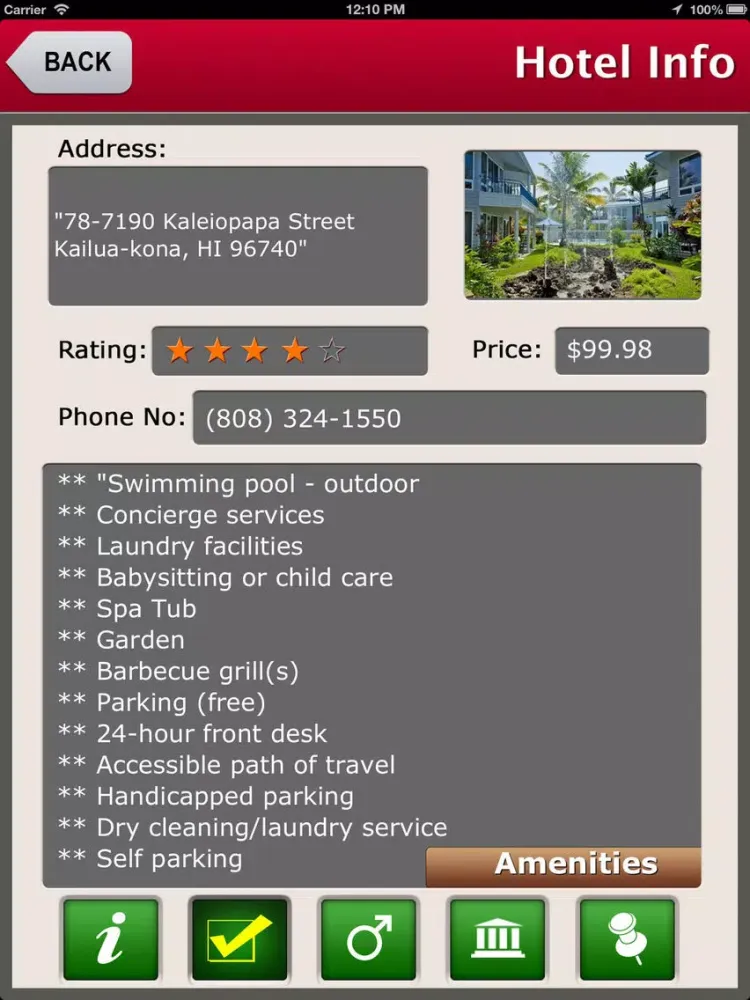 Big Island- Hawai Offline Map Travel Explorer iPad  Screenshots