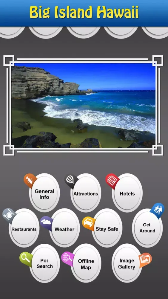 Big Island- Hawai Offline Map Travel Explorer Screenshots