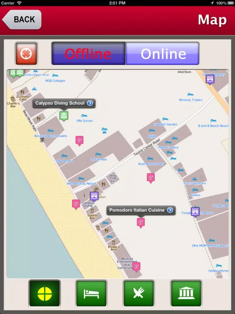 ภาพหน้าจอของ Borracay Island Offline Travel Guide iPad 
