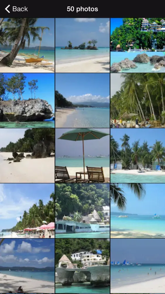 ภาพหน้าจอของ Borracay Island Offline Travel Guide