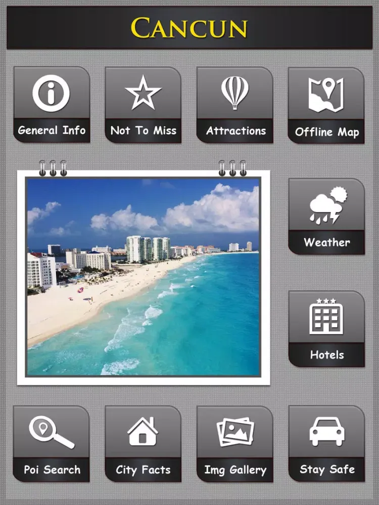 Скриншоты Cancun City Travel Explorer iPad 