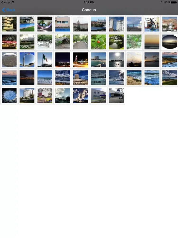 Скриншоты Cancun City Travel Explorer iPad 