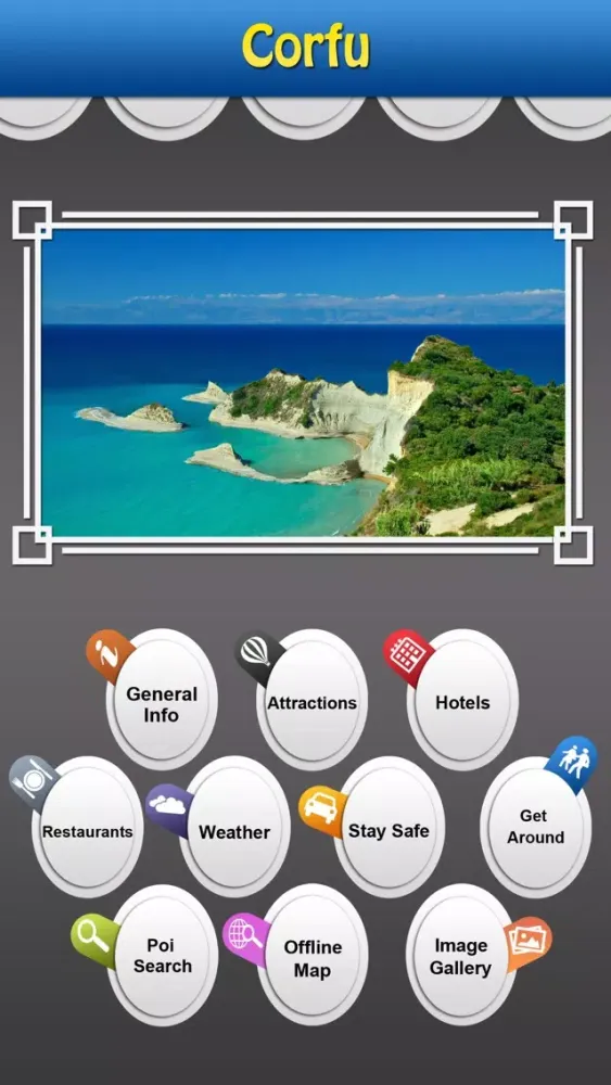 Corfu Island Offline Guide স্ক্রিনশট