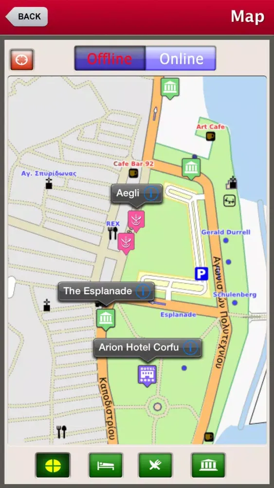 Corfu Island Offline Guide স্ক্রিনশট