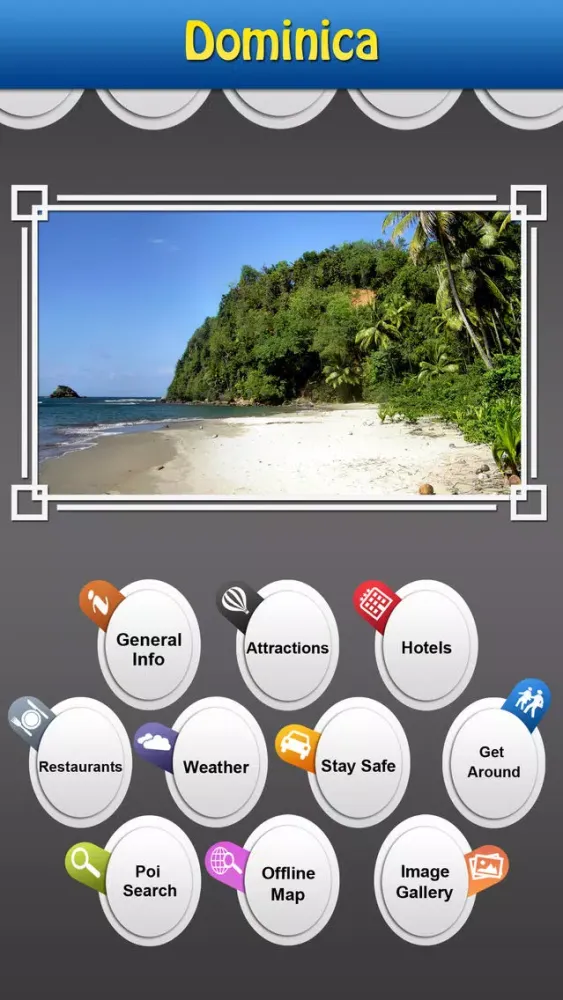 Dominica Island Offline Travel Guide Screenshots