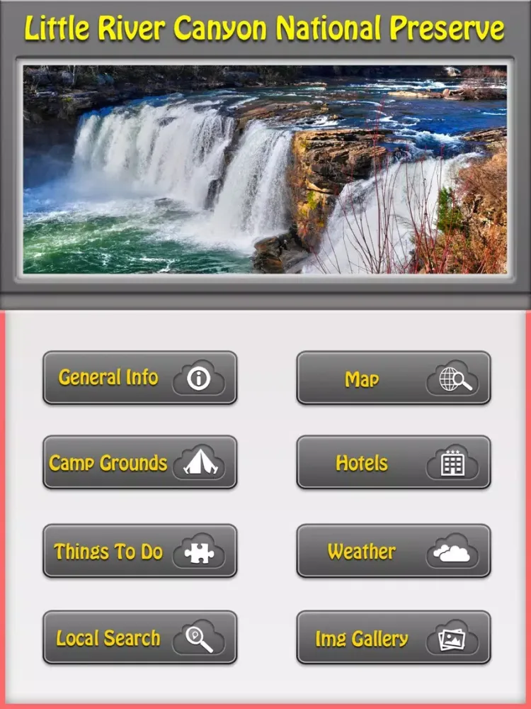Little River Canyon National Park iPad  Screenshots