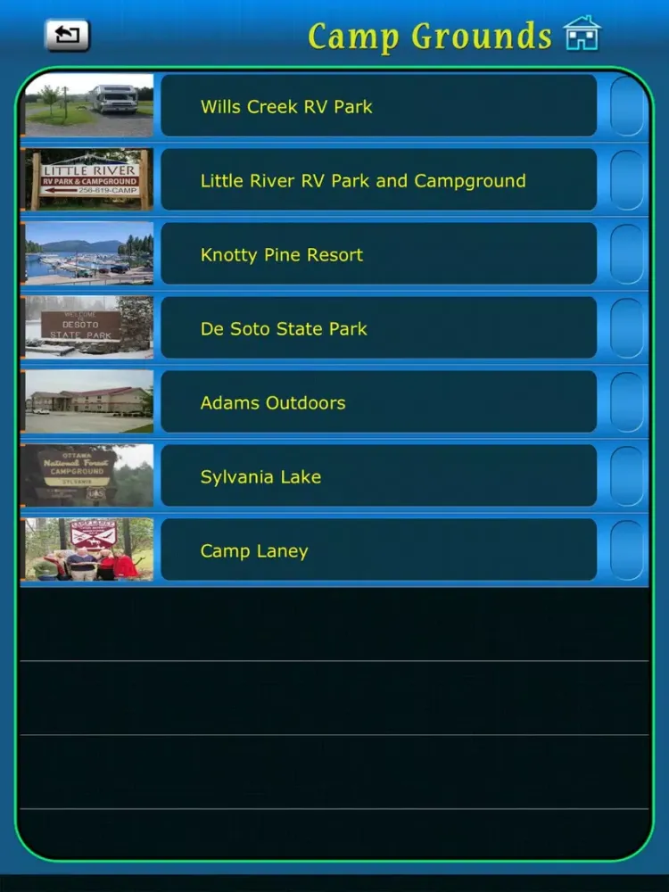 Little River Canyon National Park iPad  Screenshots