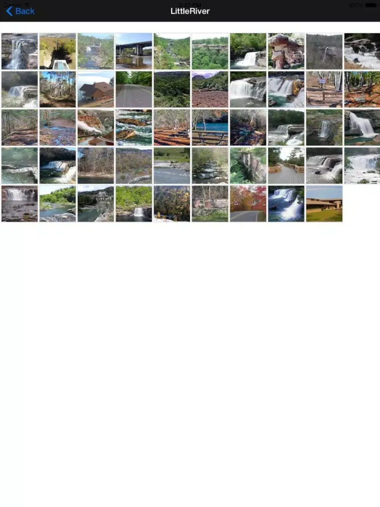 Little River Canyon National Park iPad  Screenshots