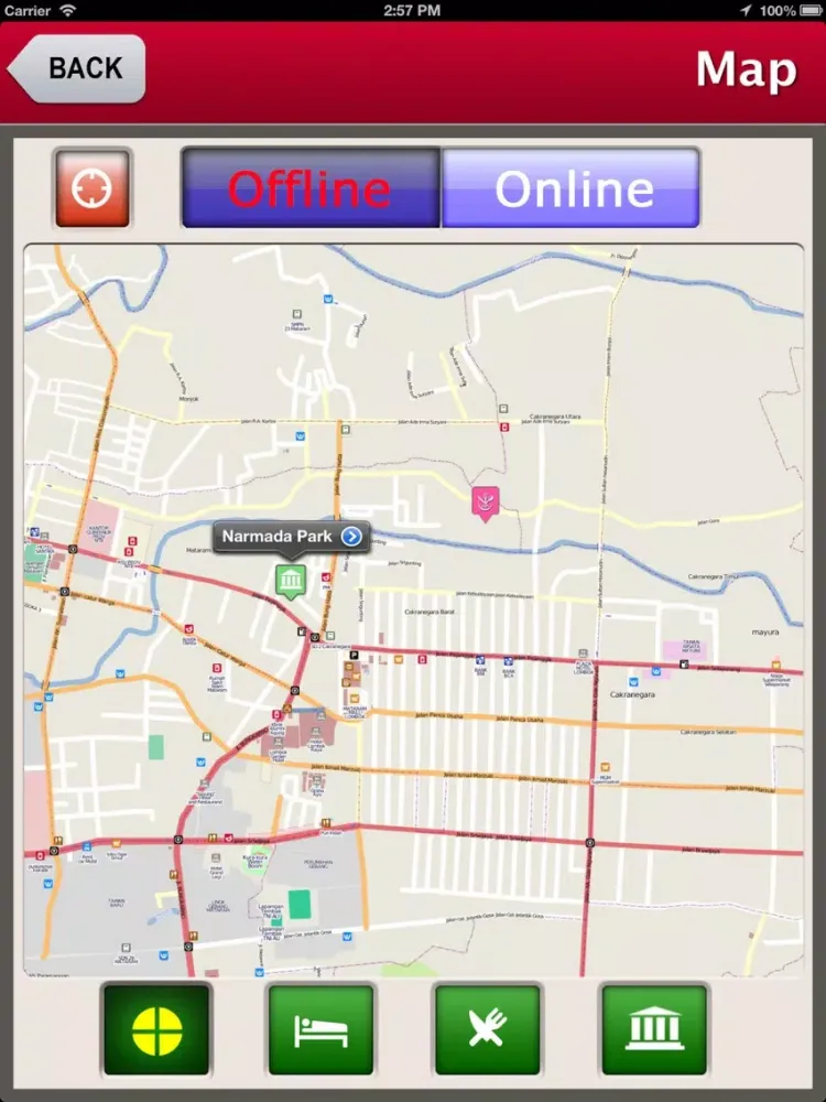 Lombok Island Offline Travel Explorer iPad  Screenshots