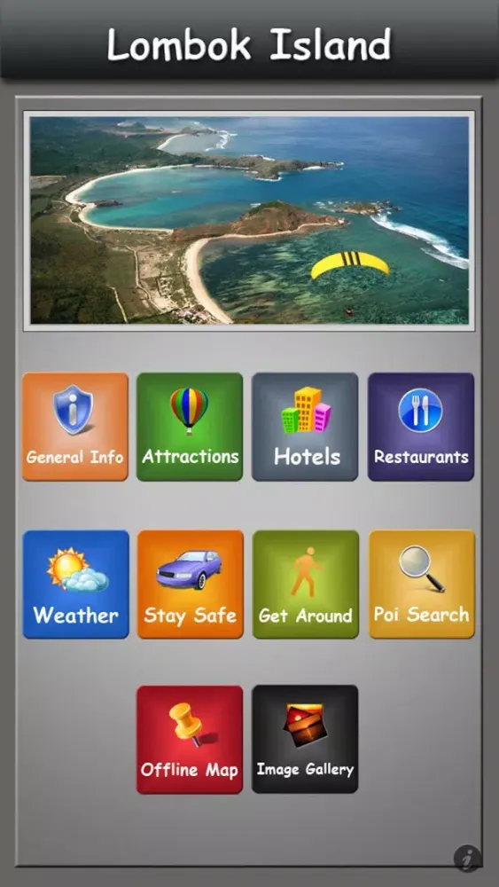Lombok Island Offline Travel Explorer Screenshots