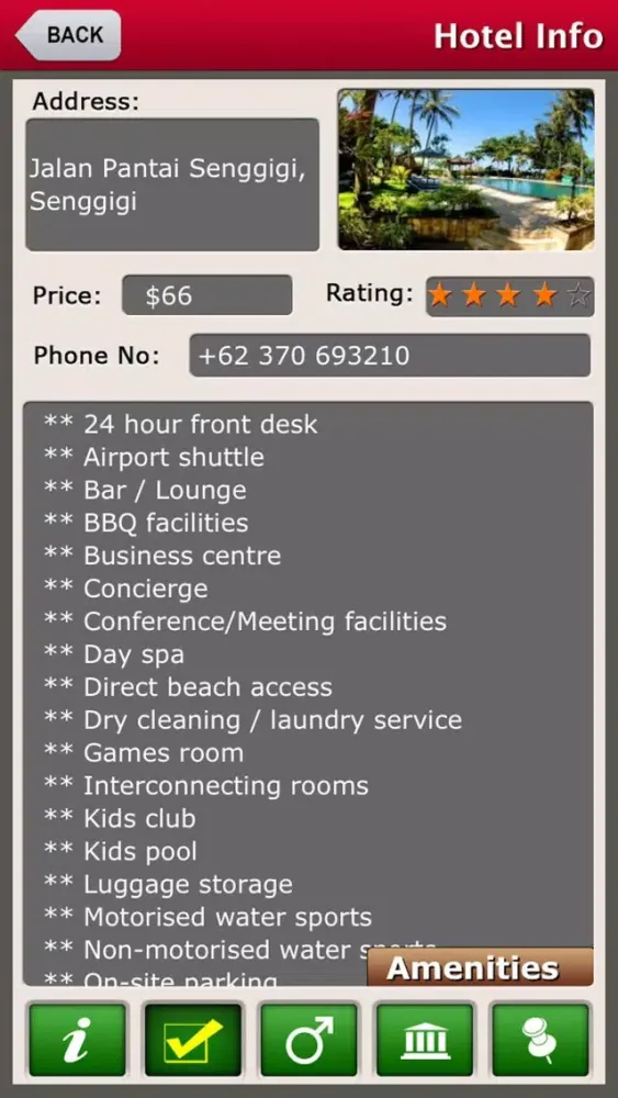 Lombok Island Offline Travel Explorer Screenshots