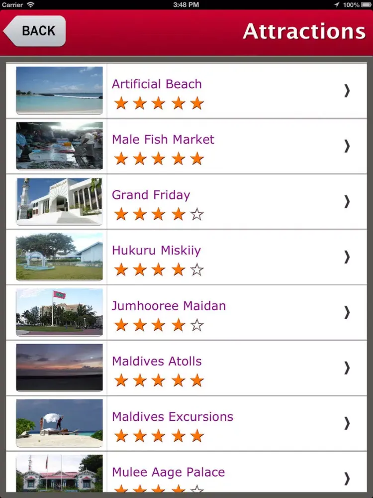 Screenshot di Maldives Island Offline Travel Guide iPad 