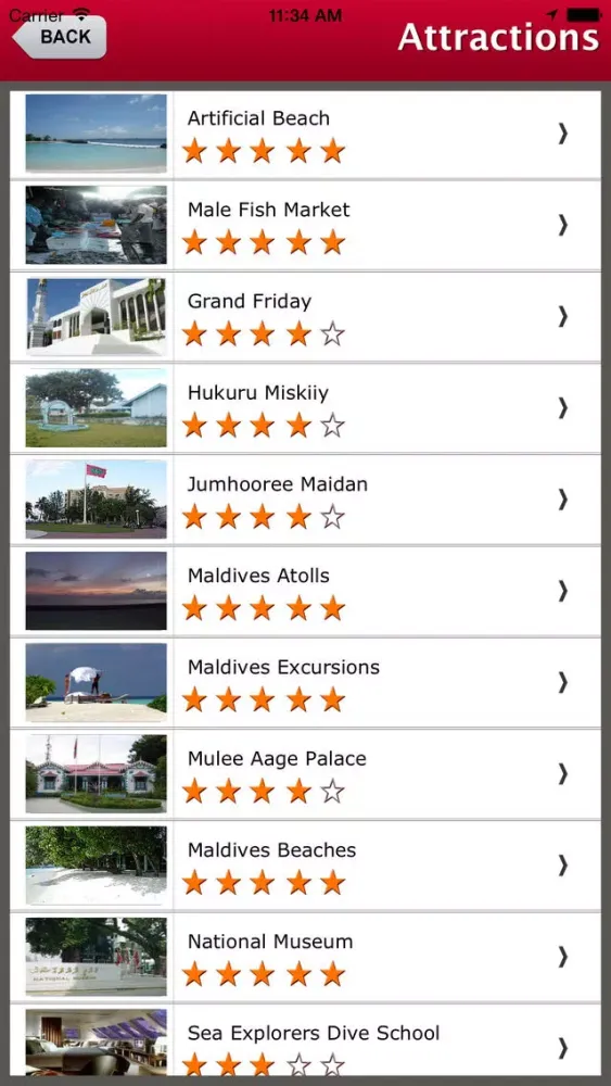 Screenshot di Maldives Island Offline Travel Guide