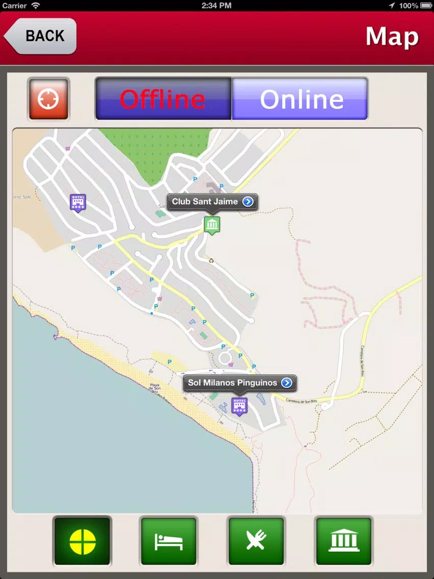 Tangkapan layar Menorca Island Offline Travel Guide iPad 