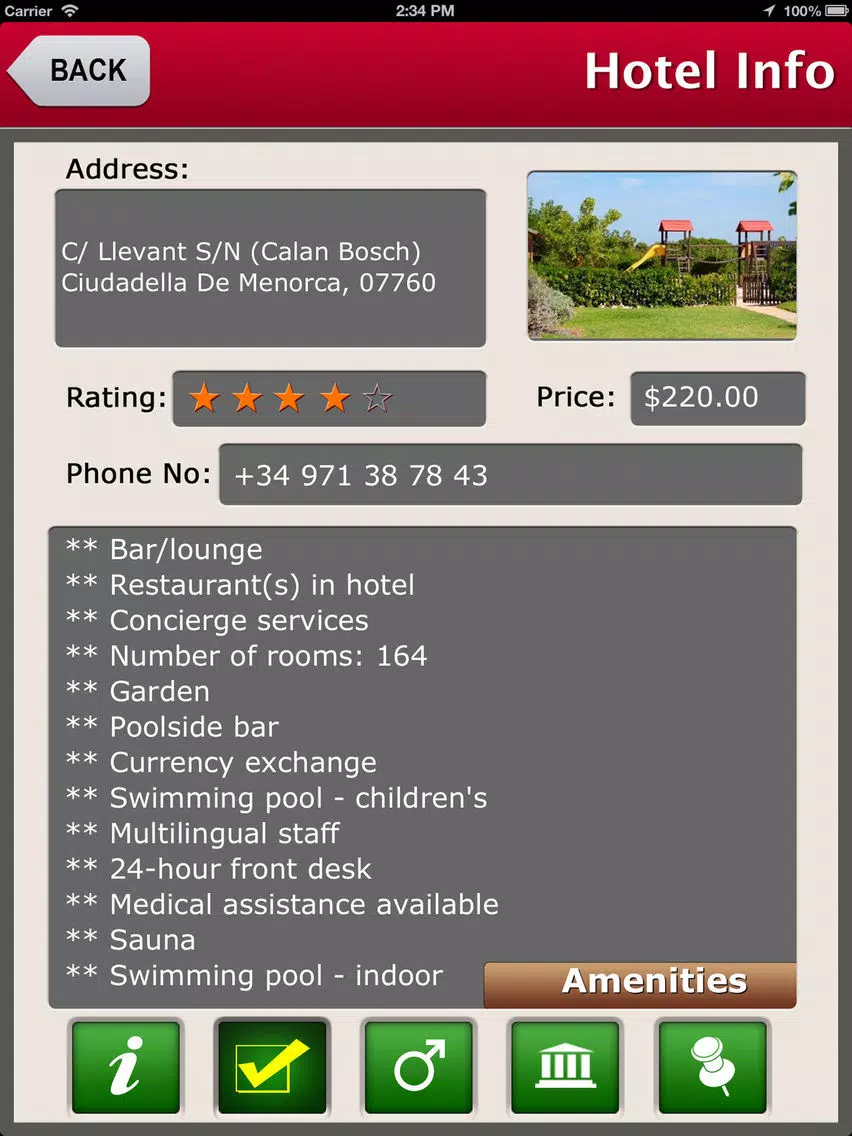 Tangkapan layar Menorca Island Offline Travel Guide iPad 