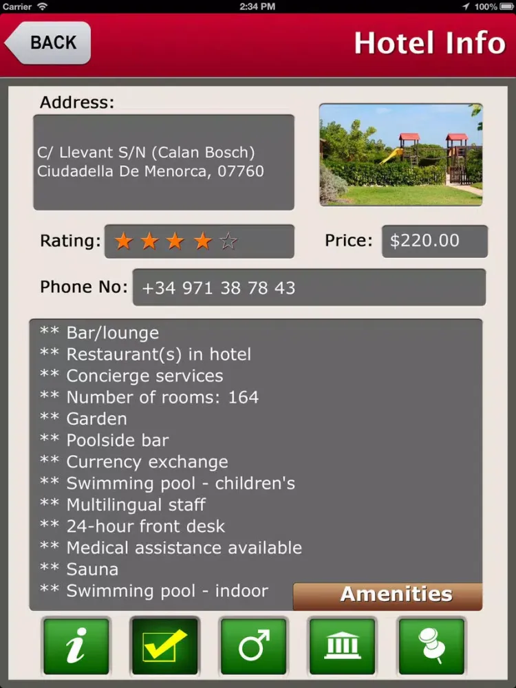 Screenshot di Menorca Island Offline Travel Guide iPad 