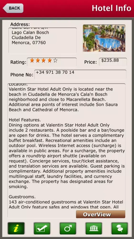Screenshot di Menorca Island Offline Travel Guide