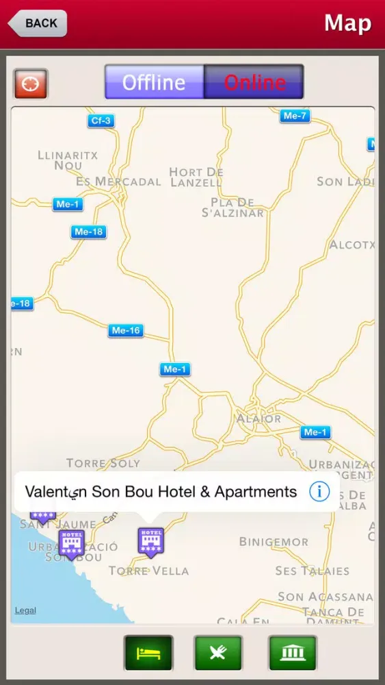 Screenshot di Menorca Island Offline Travel Guide