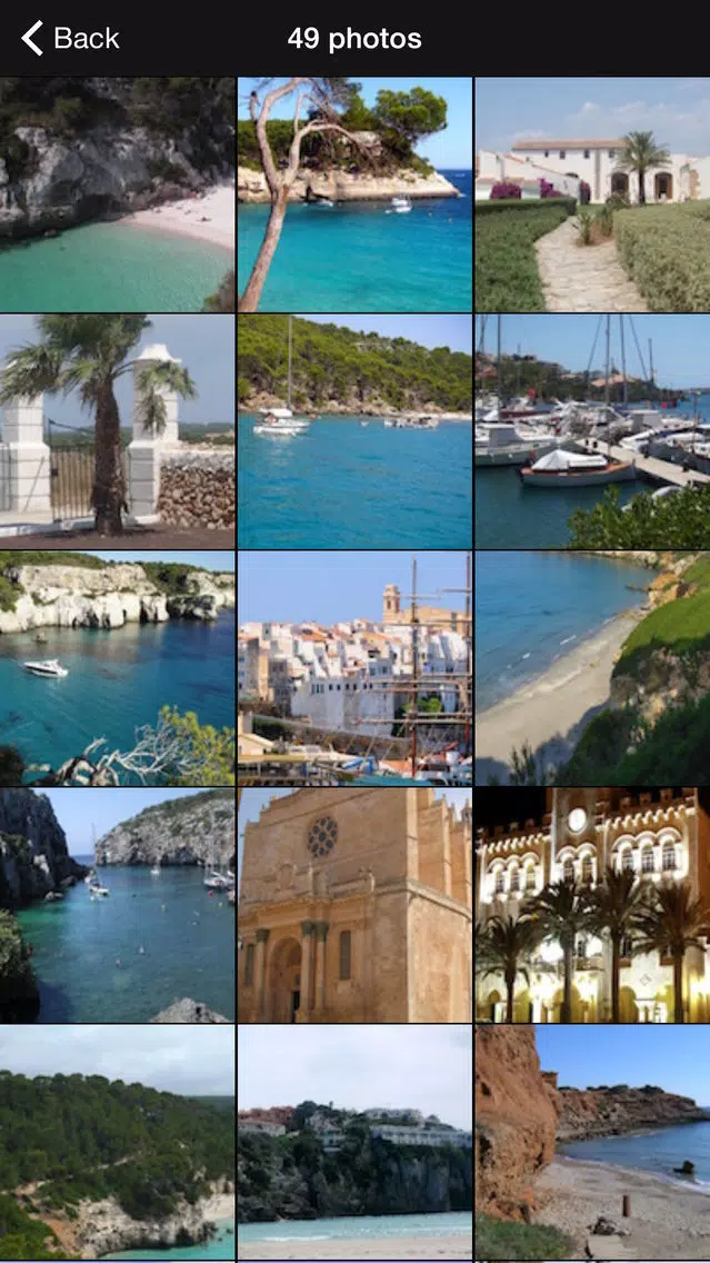 Tangkapan layar Menorca Island Offline Travel Guide