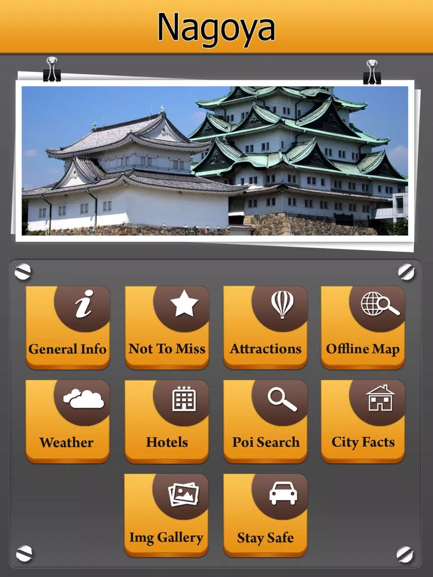 Tangkapan layar Nagoya Offline Map Travel Explorer iPad 