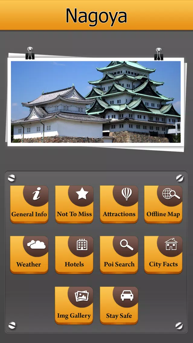 Tangkapan layar Nagoya Offline Map Travel Explorer