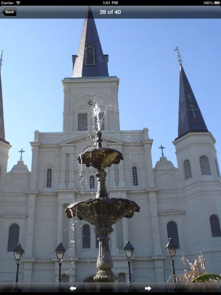 New Orleans Offline Map City Guide iPad  Screenshots