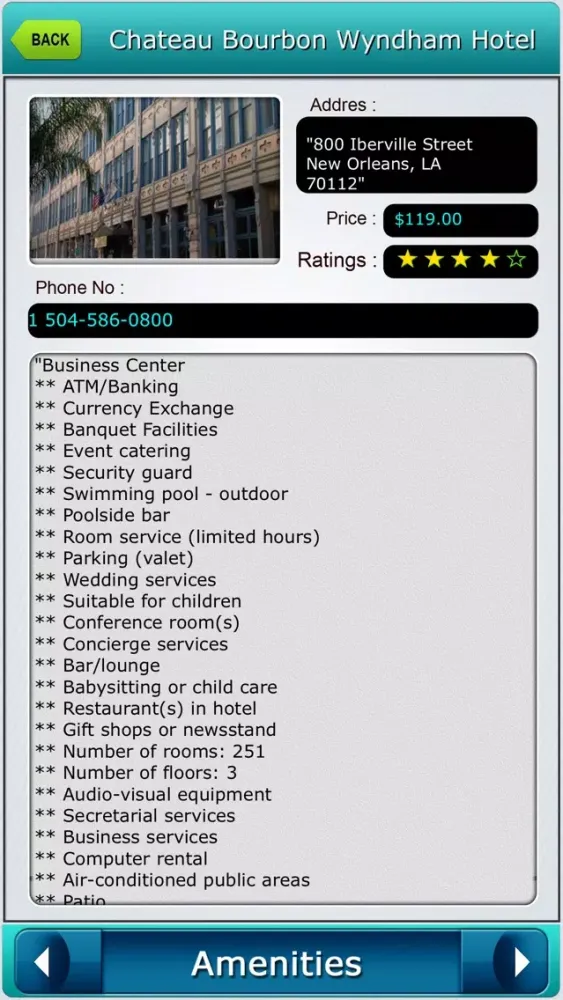 New Orleans Offline Map City Guide Screenshots