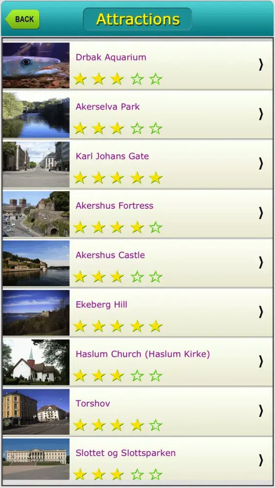 Oslo Offline Map City Guide سکرین شاٹس