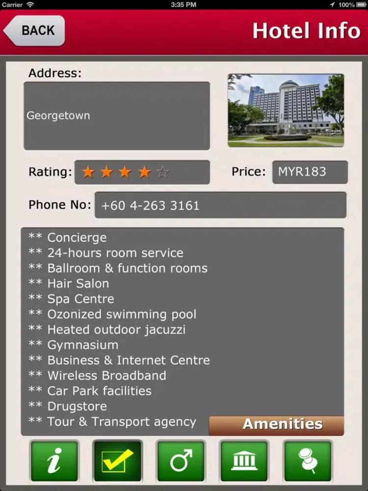 Скриншоты Penang Island Offline Travel Guide iPad 