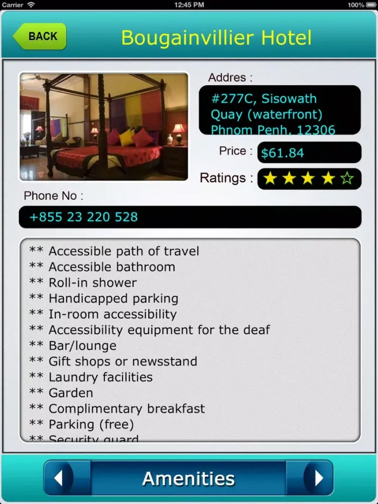 Phnom Penh Offline Map City Guide iPad  Ekran Görüntüleri