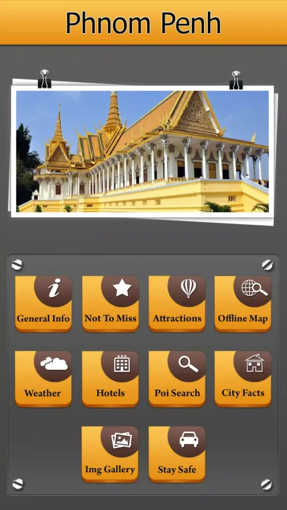 Phnom Penh Offline Map City Guide Ekran Görüntüleri