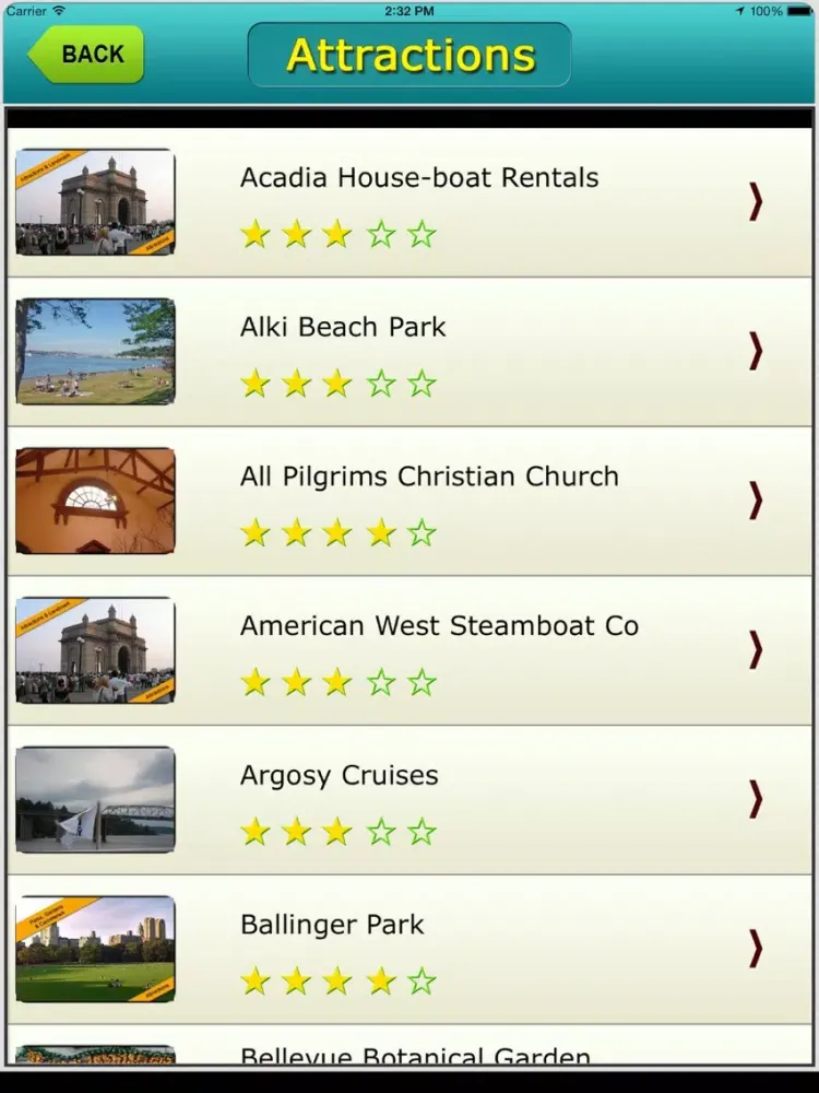 Captures d'écran de Seattle Offline Map City Guide iPad 