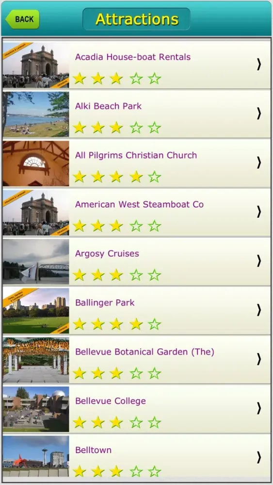 Captures d'écran de Seattle Offline Map City Guide