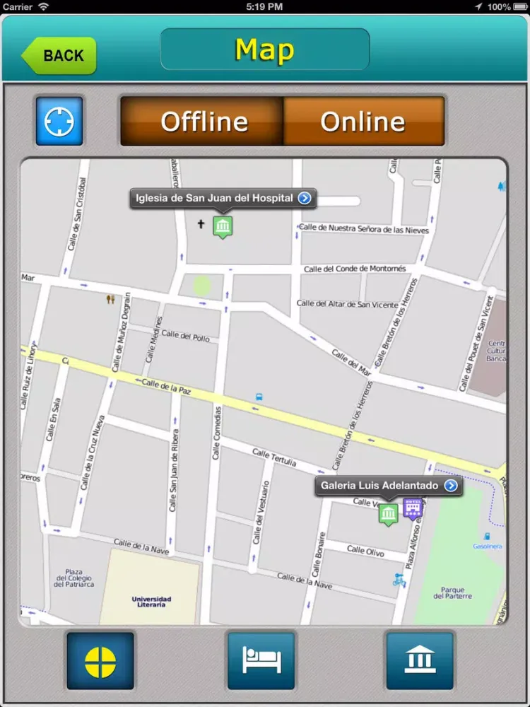Capturas de pantalla de Valencia City Map Guide iPad 