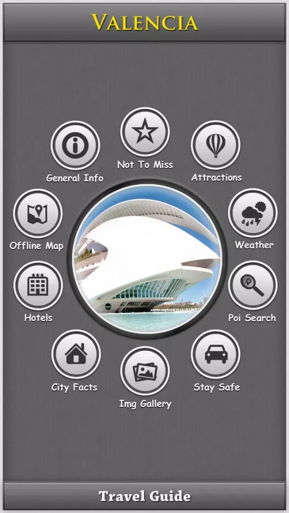 Capturas de pantalla de Valencia City Map Guide