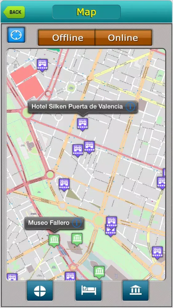 Capturas de pantalla de Valencia City Map Guide