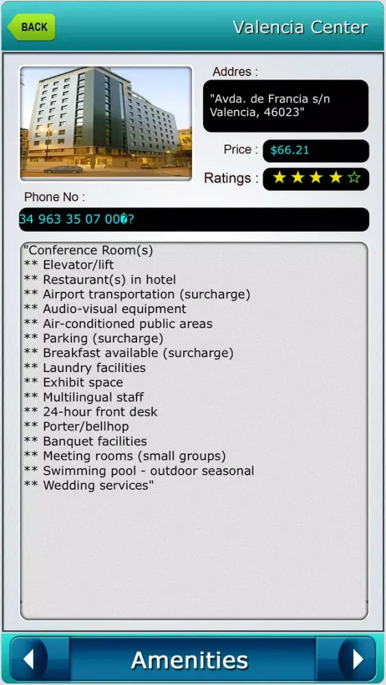 Capturas de pantalla de Valencia City Map Guide