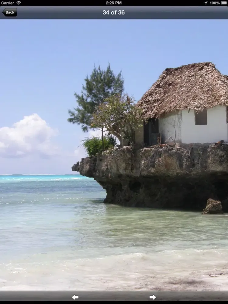 Zanzibar Island Offline Travel Guide iPad  Screenshots