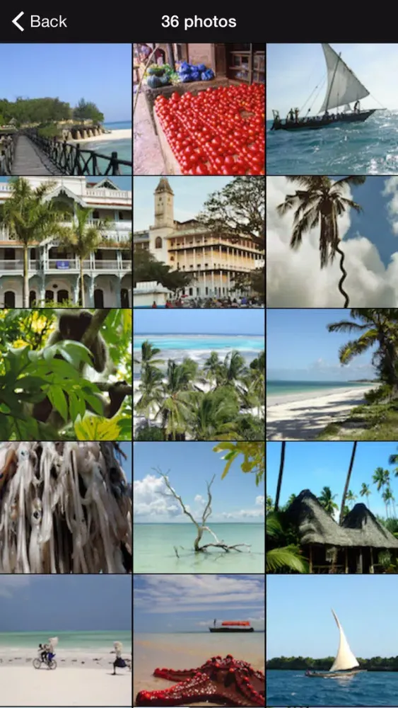 Zanzibar Island Offline Travel Guide Screenshots