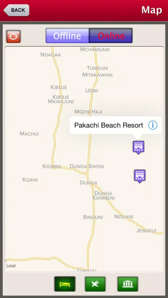 Zanzibar Island Offline Travel Guide Screenshots
