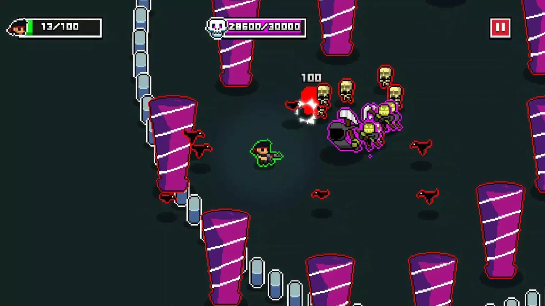 Tangkapan skrin Zombie Rush