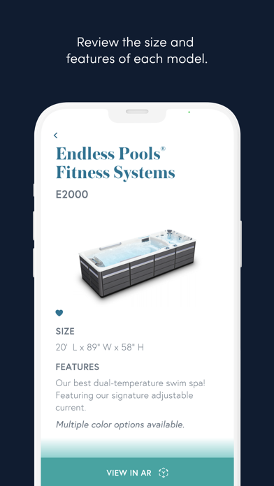 Screenshot di Endless Pools® AR