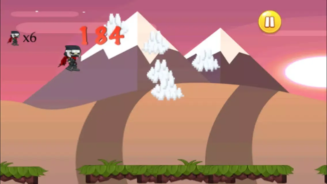 Tangkapan skrin Endless Runner Ninja