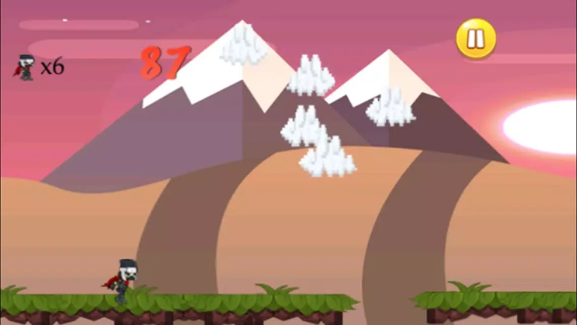 Tangkapan skrin Endless Runner Ninja
