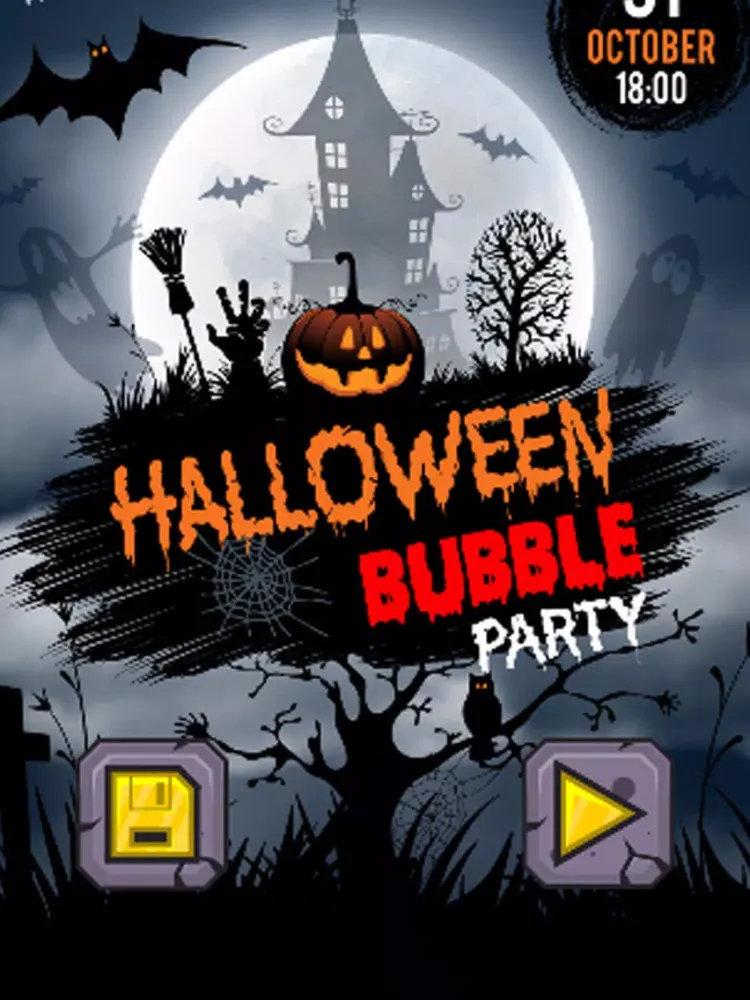 Capturas de tela do Halloween Bubble Party iPad 
