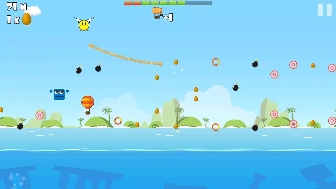 Little Piu - Fly and jump with the tiny bird स्क्रीनशॉट