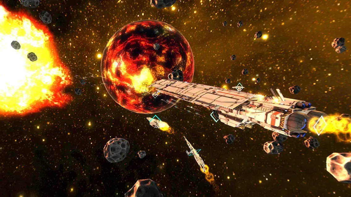 Tangkapan layar End Space VR for Cardboard