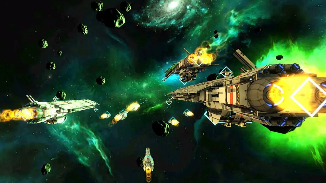 Tangkapan layar End Space VR for Cardboard