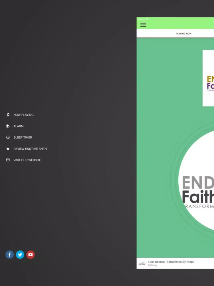 ENDTIME FAITH RADIO iPad 应用截图