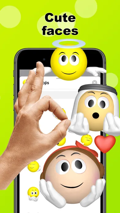 Emoji + gestures > Gemojis 스크린샷